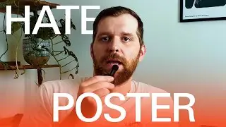Turning toxic comments in to typographic work of art