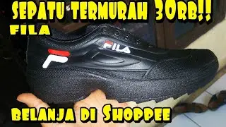 UNBOXING SEPATU MURAH CUMA 30RB