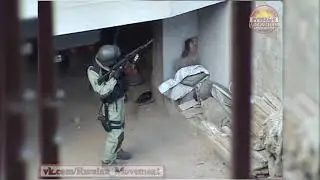 Спецназ уничтожает террористов...