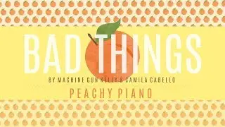 Bad Things -  Machine Gun Kelly & Camila Cabello (Shortened) | Piano Backing Track