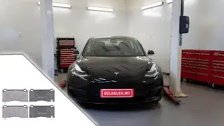 Tesla Model 3: Hvordan bytte bremseklosser foran - 2017 og nyere modeller