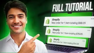Shopify Store Design Tutorial 2024 - Step by Step