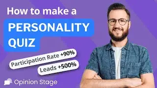 How to Make a Personality Quiz With Opinion Stage 2024 (Fast & Easy)