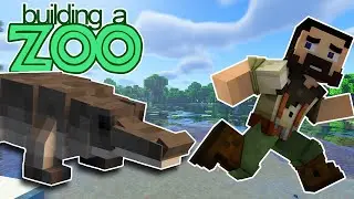 Crocodile Hunting! - Let's Build A Zoo Together! - EP12 (Minecraft Mod)