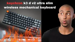 Keychron K3 D V2 Ultra-slim Wireless Mechanical Low Profile Keyboard..