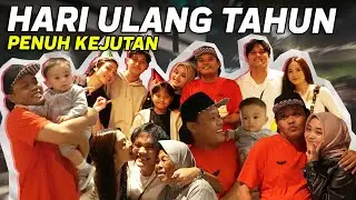 SURPRISE FROM CHILDREN MAKES FATHER HAPPY