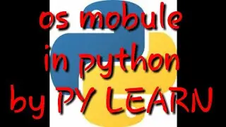 Os module in python by PY LEARN