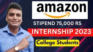 Amazon Internship 2023 | Undergraduate Students | Software Development Engineer - Summer Intern