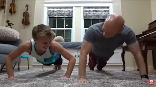 Push Up Battles CHAD Versus DAD