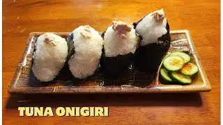 HOW TO MAKE JAPANESE #TUNA ONIGIRI,MERRY SAKURA TV