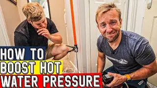 HOW TO BOOST HOT WATER PRESSURE WITH LEE FROM ARTISAN ELECTRICS