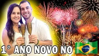 🇧🇷 GRINGO FICOU EMOCIONADO com o Ano Novo No Brasil Pela Primeira Vez!!!