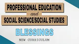 PROF ED and SOC SCI BLESSINGS