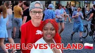 NIGHT LIFE ALONE IN POLAND 🇵🇱 HUNTING FOR FOOD WITH MY POLISH HUSBAND