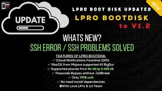 LPRO BOOTDISK v1.2 Released With SSH ERROR SOLVED and Faster Than Before [TUTORIAL]