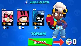 REKOR! 70000 KUPANIN SEZON ÖDÜLÜ (Mücevherler🤫) Brawl Stars