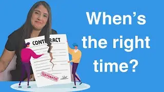 The right time to terminate a poor performer