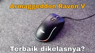 Review Mouse Armaggeddon Raven V - Rekomendasi Mouse Gaming Akhir Tahun