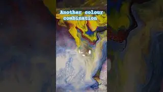 An Experiment - Fail or Pass? #fluidart #acrylicpainting #acrylic #colorfulhomedecor #art #canvas