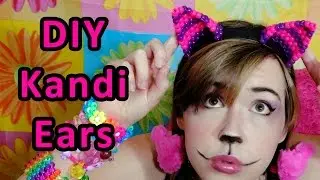 Kandi Cat Ears Tutorial