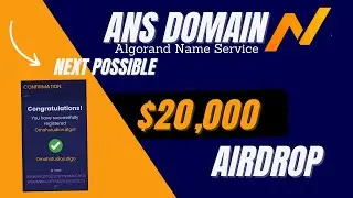 Algorand Testnet Airdrop -  Possible $20,000 Incoming