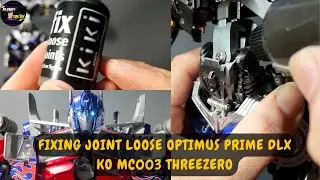 DLX Optimus Prime MC 003 Muscle Club Threezero KiKi Fix Joint Loose
