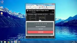 How to add a subscribe box to a blogger or any HTML site?