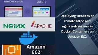 Remotely deploy websites on an HTTPD and NGINX as a Docker container on AWS EC2 instance