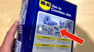 WD 40 Multi Use Product - THIS is WHY You Want The Gallon