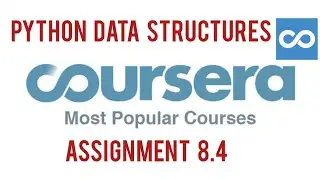 Python Data Structures Assignment 8.4 Solution [Coursera] | Assignment 8.4 Python Data Structures