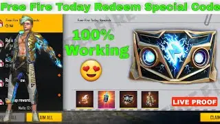 Free Fire Today Redeem Code | 28 February 2022 | FF Today Redeem Code 2022 | Live Proof
