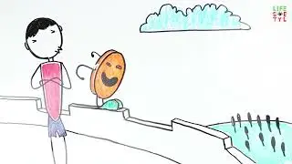 А если бросить монету в вакууме?