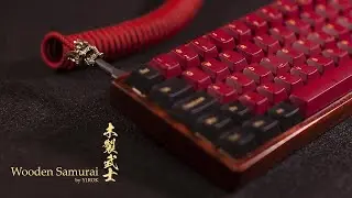 Wooden Samurai Keyboard by Y1ROK