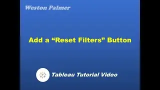 Tableau Tutorial - Adding a 