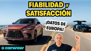 LOS COCHES MENOS y MÁS FIABLES DE EUROPA: ¡CON DATOS DE ESPAÑA!