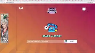 Playing Gartic Phone with random people