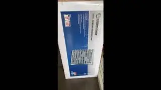 Strongway 36” shutter Exhaust fans and mechanical louvers install..