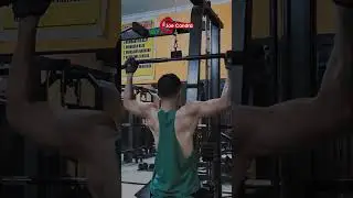 FLEXING Back Ectomorph  #motivation #gymfitnessindo #ngegym