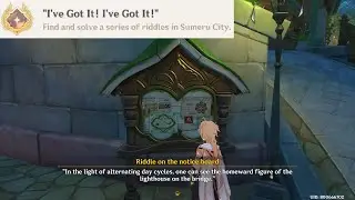 Find and Solve Riddles in Sumeru City | Genshin Impact