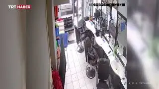 Кадры с камер видеонаблюдения как в Болу (250 км от Стамбула) происходило землетрясение