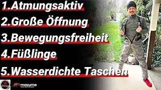 Die mazume FULL OPEN STOCKINGS Wathose mit Füßlingen: atmungsaktiv und wasserdicht