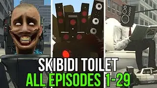 Skibidi Toilet 1-29 ALL New Episodes & Seasons (FULL LENGTH)