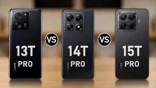Xiaomi 13T Pro vs Xiaomi 14T Pro vs Xiaomi 15T Pro