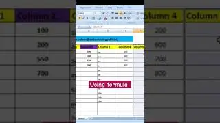 How to Cell subtract with others Cell |Excel Formula|Excel tips and tricks #shortvideo #excel