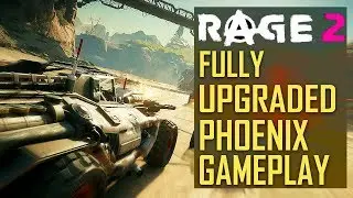 RAGE 2 - Phoenix All Gears/Weapons Fully Upgraded Convoy Gameplay (Rage 2 Gameplay)