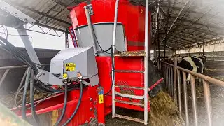 ☆Nowy Nabytek w Akcji ☆ Paszowóz JF-STOLL Feeder VM 14 ☆ MANITOU, Fendt 612 LSA☆
