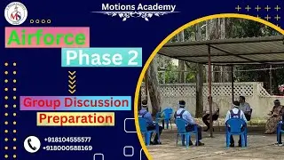 Airforce Phase 2 Group Discussion #motionsacademy #airforcephase2 #nda #airforce #airforcegd #viral