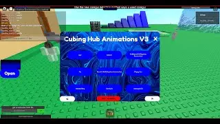 Cubing Hub Animations V3 | Roblox FE Scripts | New Custom UI