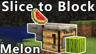 AutoCraft Melon Slice to Blocks | Minecraft 1.21