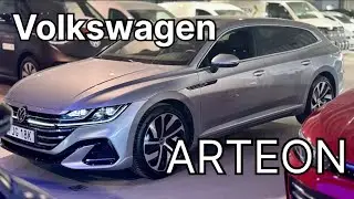 2024 VW Arteon Shooting Brake R-Line 200 TDI 4M Pyrit Silver